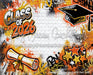 Class of 2026 Orange Graffiti Wall (WM)