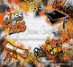Class of 2026 Orange Graffiti Wall (WM)