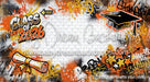Class of 2026 Orange Graffiti Wall (WM)