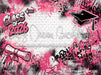 Class of 2026 Pink Graffiti Wall (WM)