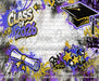 Class of 2026 Purple and Gold Graffiti Wall (WM)
