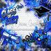 Class of 2027 Blue Graffiti Wall (WM)