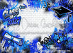 Class of 2027 Blue Graffiti Wall (WM)