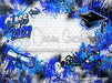 Class of 2027 Blue Graffiti Wall (WM)