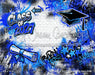 Class of 2027 Blue Graffiti Wall (WM)