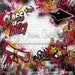 Class of 2027 Burgundy and Gold Graffiti Wall (WM)