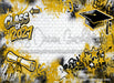 Class of 2027 Gold Graffiti Wall (WM)