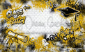 Class of 2027 Gold Graffiti Wall (WM)