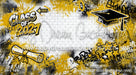 Class of 2027 Gold Graffiti Wall (WM)