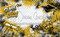 Class of 2027 Gold Graffiti Wall (WM)
