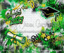 Class of 2027 Green Graffiti Wall (WM)