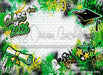 Class of 2027 Green Graffiti Wall (WM)