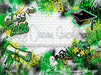 Class of 2027 Green Graffiti Wall (WM)