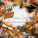 Class of 2027 Orange Graffiti Wall (WM)