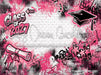 Class of 2027 Pink Graffiti Wall (WM)