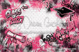 Class of 2027 Pink Graffiti Wall (WM)
