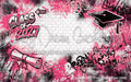 Class of 2027 Pink Graffiti Wall (WM)
