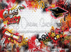 Class of 2027 Red Graffiti Wall (WM)