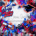 Class of 2027 Red and Blue Graffiti Wall (WM)