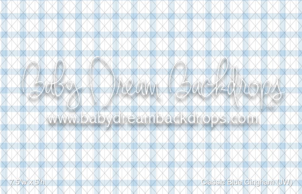 Classic Blue Gingham (JW)