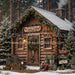 Claus Fishing Cabin Snow Bottom (CC)