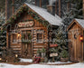 Claus Fishing Cabin Snow Bottom (CC)