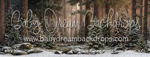 Claus Fishing Forest Snow Bottom (CC)
