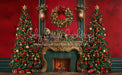 Claus and Company Fireplace Trees (JA)