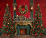 Claus and Company Fireplace Trees (JA)