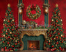 Claus and Company Fireplace Trees (JA)