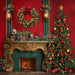Claus and Company Fireplace Trees (JA)