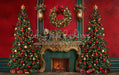 Claus and Company Fireplace Trees (JA)