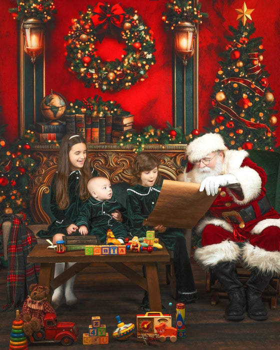 Claus and Company Fireplace Trees (JA)