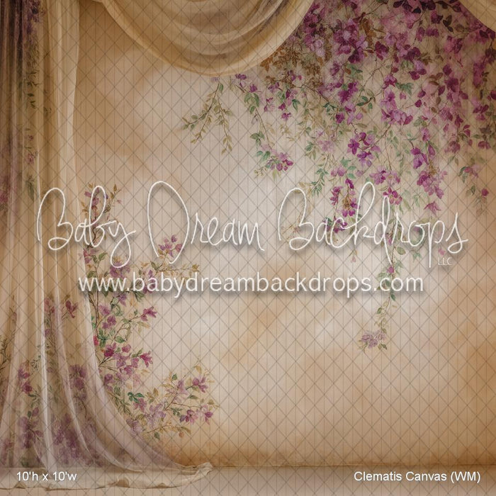 Clematis Canvas (WM)