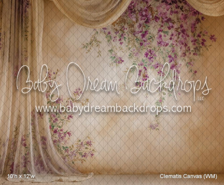 Clematis Canvas (WM)