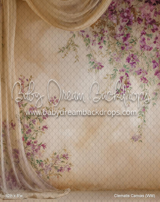 Clematis Canvas (WM)