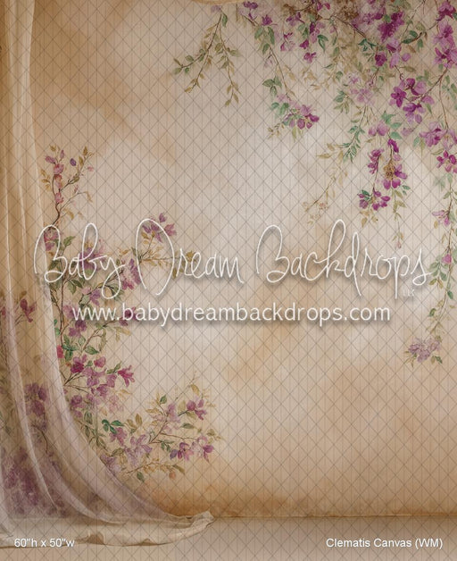 Clematis Canvas (WM)