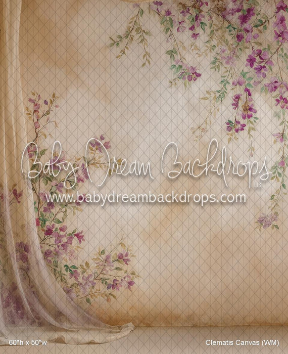 Clematis Canvas (WM)