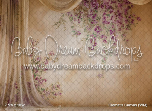 Clematis Canvas (WM)