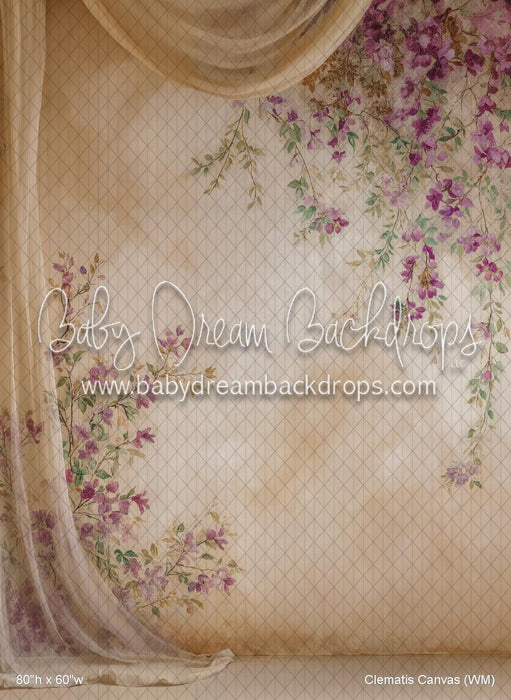 Clematis Canvas (WM)