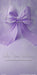 Clementine Bow Sweep in Purple (MD)