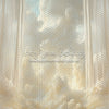 Cloudy Calm Curtains (CC)