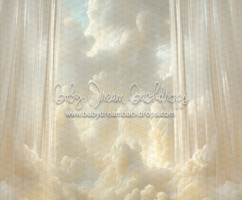 Cloudy Calm Curtains (CC)