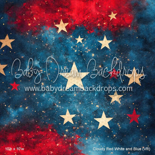 Cloudy Red White and Blue (VR)