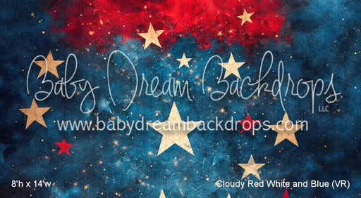 Cloudy Red White and Blue (VR)