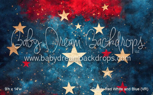 Cloudy Red White and Blue (VR)
