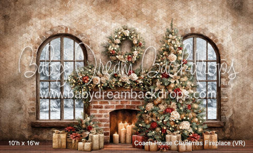 Coach House Christmas Fireplace (VR)