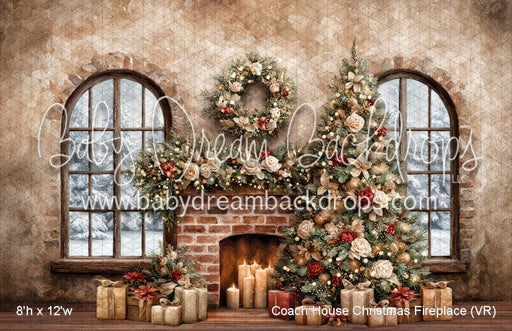Coach House Christmas Fireplace (VR)