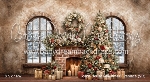 Coach House Christmas Fireplace (VR)
