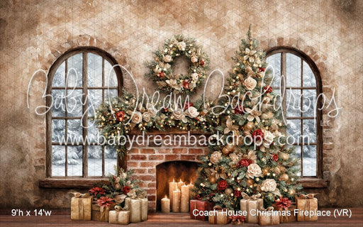 Coach House Christmas Fireplace (VR)
